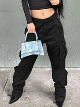 Straight Leg Vintage Y2K Cargo Jeans